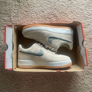 NIKE suede AF1 lifestyle shoes